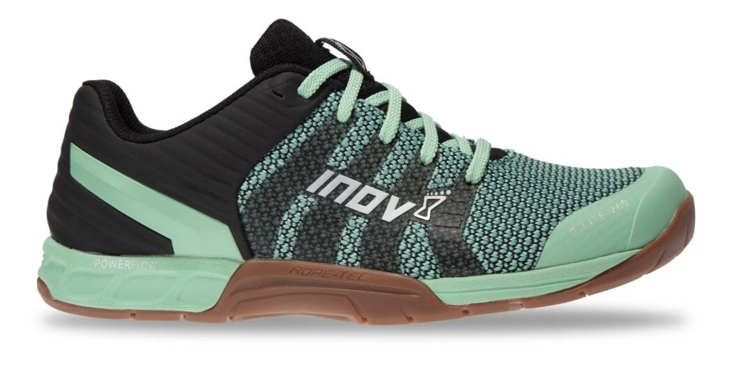 Inov-8 F-lite 260 Knit Crossfit Skor Dam Gröna/Svarta Sverige QPGM62705